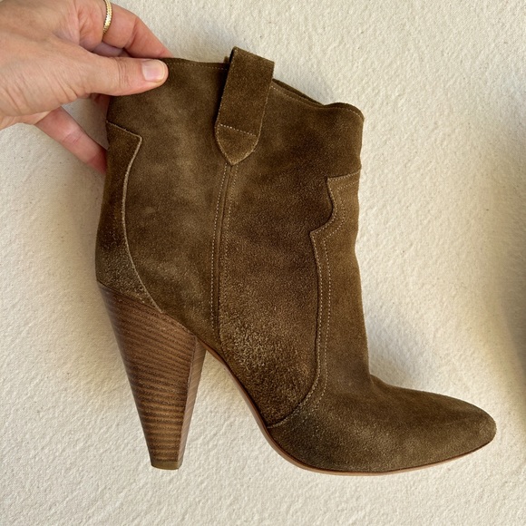 Isabel Marant Suede Western Boots - Picture 2 of 4